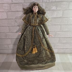 Angelina Suchart Studio 22" Porcelain Angel Doll w/Soft Body Rare Collectable